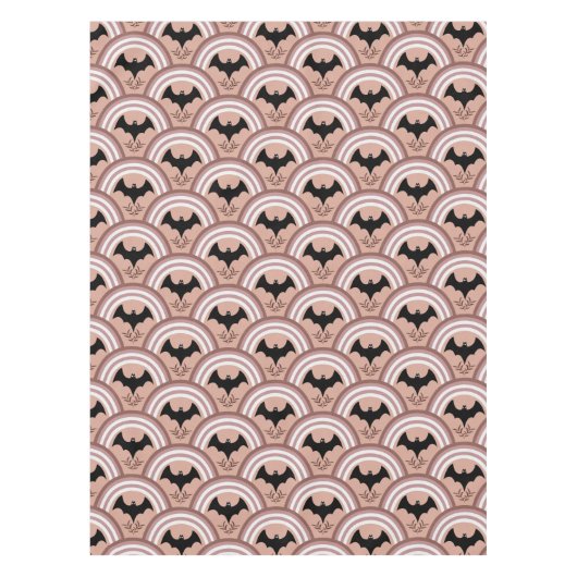 ハロウィーン虹 テーブルクロス (正面)