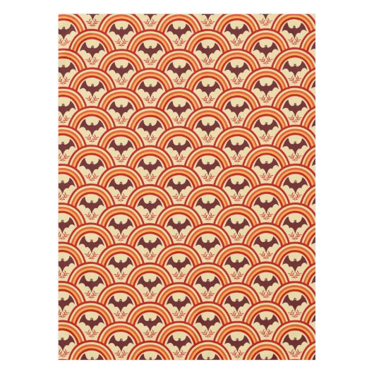 ハロウィーン虹 テーブルクロス (正面)