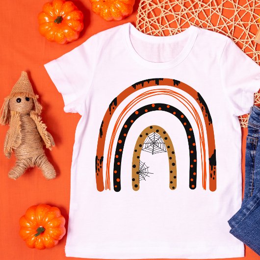 ハロウィーン虹 Tシャツ