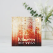 ハロウィーン血ムーングランジパーティの招待状 招待状 (スタンド正面)