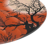 ハロウィーン血ムーンライト悪夢 カッティングボード (角)