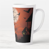 ハロウィーン血ムーンライト悪夢 カフェラテマグ (右)