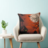 ハロウィーン血ムーンライト悪夢 クッション (椅子)