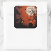 ハロウィーン血ムーンライト悪夢 スクエアシール (バッグ)