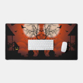 ハロウィーン血ムーンライト悪夢 デスクマット (キーボード&マウス)