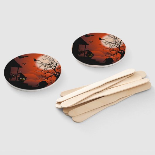 ハロウィーン血ムーンライト悪夢 ハンドファン (組立なし)