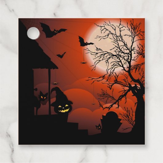 ハロウィーン血ムーンライト悪夢 フェイバータグ (正面)