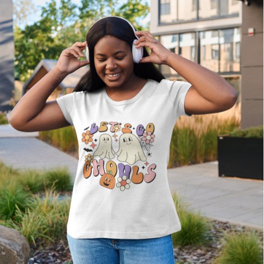 ハロウィーン行くグールカワイイ幽霊👻👻🎃 Tシャツ