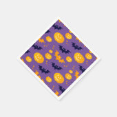 ハロウィーン衣装ガールウィッチバースデーパーティー スタンダードカクテルナプキン (角)