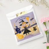 ハロウィーン衣装ガールウィッチバースデーパーティー フェイバーバッグ (封をした状態)