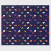 ハロウィーン衣装ガールバースデーパーティー ラッピングペーパー (フラット)