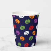 ハロウィーン衣装ガールバースデーパーティー 紙コップ (裏面)