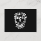 ハロウィーン衣装スカルロットワイラー愛犬家 名刺 (正面)