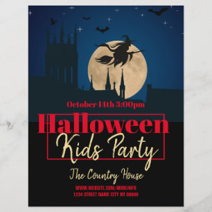 ハロウィーン衣装パーティーイベントフライヤー チラシ
