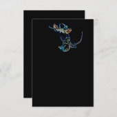 ハロウィーン衣装パーティーカスタム招待状 招待状 (正面/裏面)