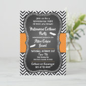 ハロウィーン衣装パーティーバーイベント招待状 招待状 (スタンド正面)