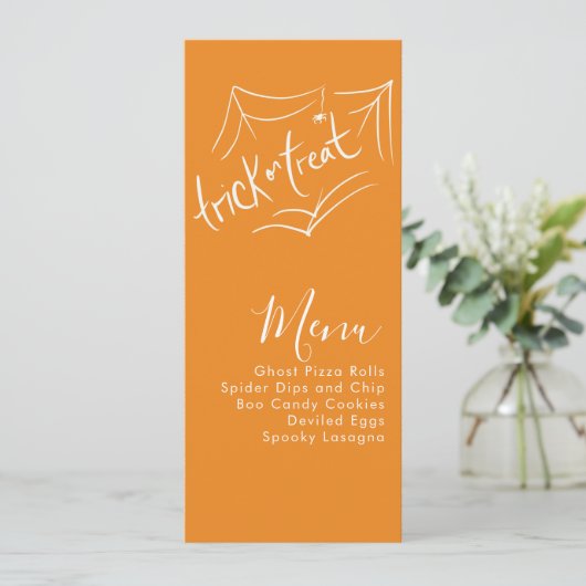 ハロウィーン衣装パーティー会社イベントメニュー シーズンカード (スタンド正面)