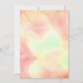 ハロウィーン衣装ベビーシャワーパーティー 招待状 (裏面)