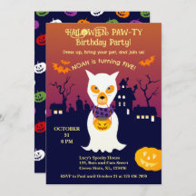 ハロウィーン衣装ボーイ誕生日パーティー