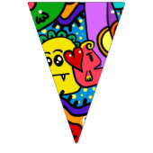 ハロウィーン装飾のバンティングバナー バンティングフラッグ (第3の旗)