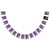 ハロウィーン装飾レイヴン、バラ&スカル バンティングフラッグ (全)