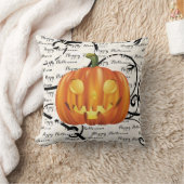 ハロウィーン装飾用クッション – カボチャ クッション (ブランケット)