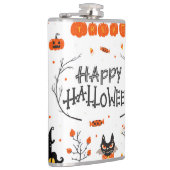 ハロウィーン要素ヴィンテージセットデザイン フラスク (右)