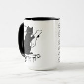 ハロウィーン規則 マグカップ (正面左)