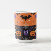 ハロウィーン設計のマグ15oz モーフィングマグカップ (中央)