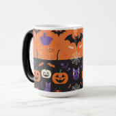 ハロウィーン設計のマグ15oz モーフィングマグカップ (正面左)
