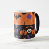 ハロウィーン設計のマグ15oz モーフィングマグカップ (正面右)
