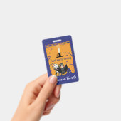 ハロウィーン誕生日ありがとう バッジ (手持ち)