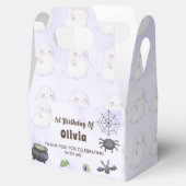 ハロウィーン誕生日かわいい幽霊パーティー フェイバーボックス (オープン)