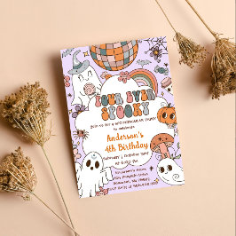 ハロウィーン誕生日グールズ4th誕生日パーティー 招待状