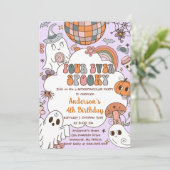 ハロウィーン誕生日グールズ4th誕生日パーティー 招待状 (スタンド正面)