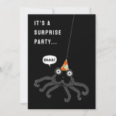 ハロウィーン誕生日サプライズパーティー 招待状 (正面)