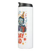 ハロウィーン誕生日スクワッドクリーピーピエロ幽霊ゾンビ タンブラー (回転右)