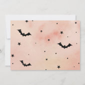 ハロウィーン誕生日パーティーの写真 サンキューカード (裏面)