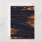 ハロウィーン誕生日パーティーまたはコスチュームパーティー 招待状 (裏面)