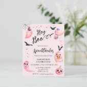 ハロウィーン誕生日パーティーキッズHey Booピンク幽霊たち (スタンド正面)