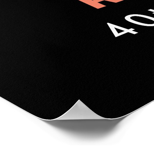 ハロウィーン誕生日パーティースカルウェルカムサイン ポスター (角)