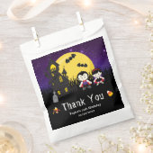 ハロウィーン誕生日パーティーバンピアーズパープル フェイバーバッグ (クリップ留めされた状態)