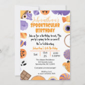ハロウィーン誕生日パーティー「スプコクタキュラ」 招待状 (正面)