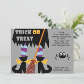 ハロウィーン誕生日パーティー 招待状 (スタンド正面)