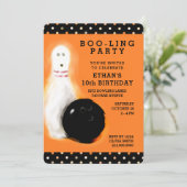 ハロウィーン誕生日パーティー 招待状 (スタンド正面)