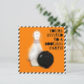 ハロウィーン誕生日パーティー 招待状 (スタンド正面)