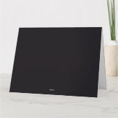 ハロウィーン誕生日ブラックキャットカボンプキンス墓地 カード (裏面)