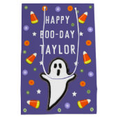 ハロウィーン誕生日抱き枕 ミディアムペーパーバッグ (裏面)