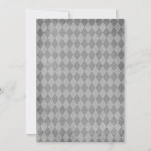 ハロウィーン誕生日招待状ヴァンパイアハローウィンパーティ 招待状 (裏面)