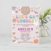 ハロウィーン誕生日招待状、編集可能ハロウィーン 招待状 (スタンド正面)